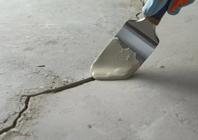 Epoksi/polimer dolgu sonrası izolasyon ve basınç testiyle çatlaklar kalıcı giderilir; depo güvenle devreye alınır.